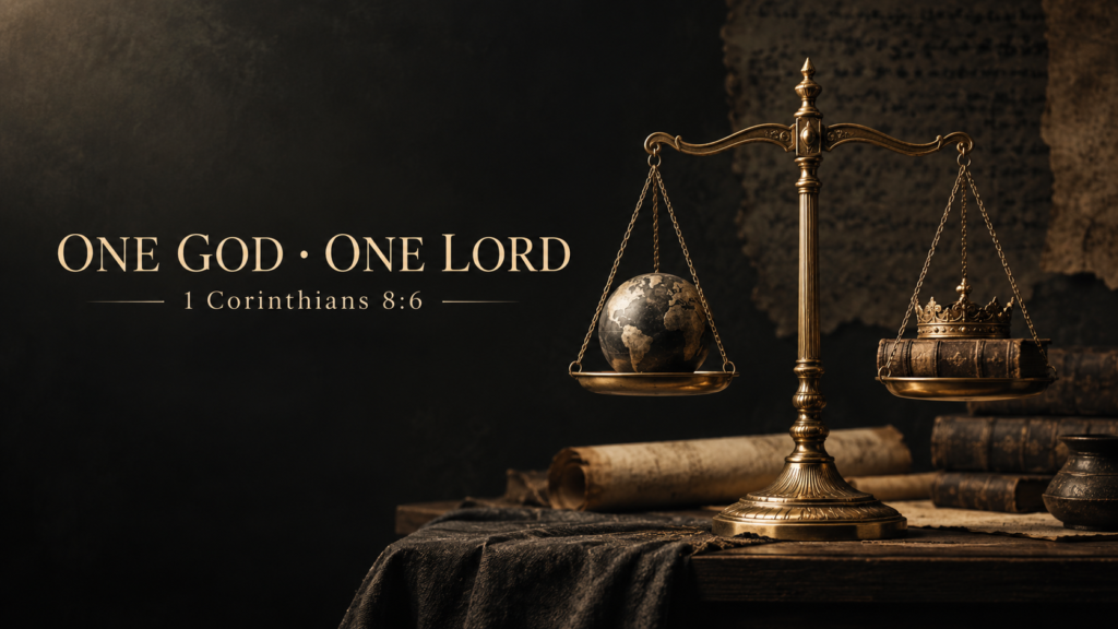 1 Corinthians 8:6: Who Are the One God and One Lord?