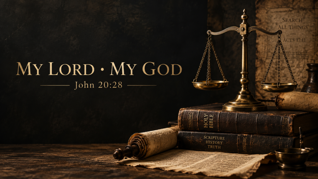 Does Thomas Call Yeshua God in John 20:28?