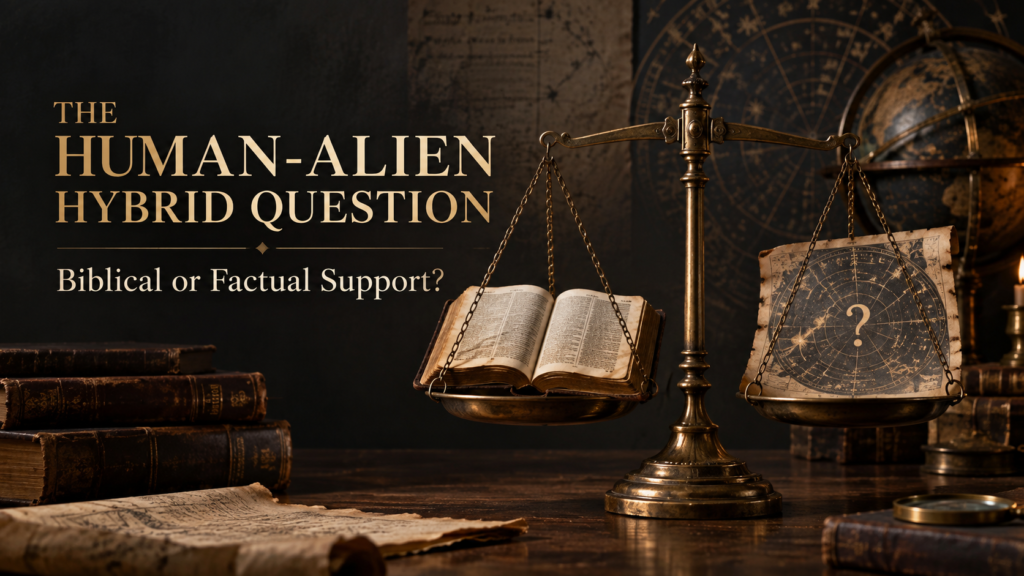Does “The Human-Alien Hybrid Question” Have Biblical or Factual Support?