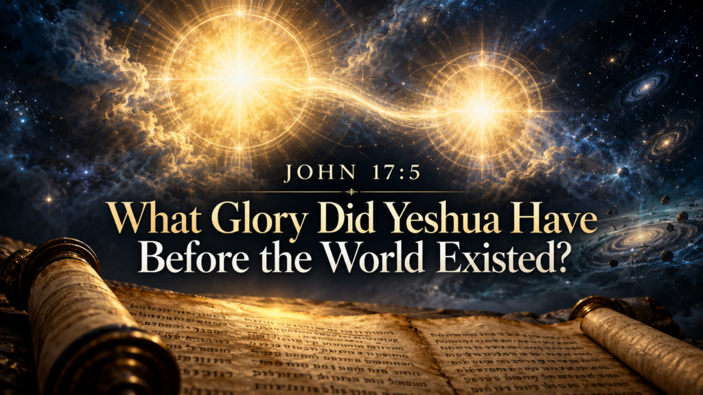 John 17:5: What Glory Did Yeshua Have Before the World Existed?