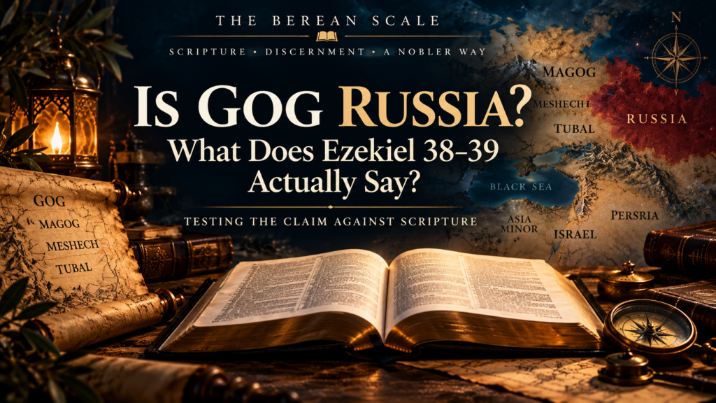 Is Gog Russia? What Does Ezekiel 38–39 Actually Say?